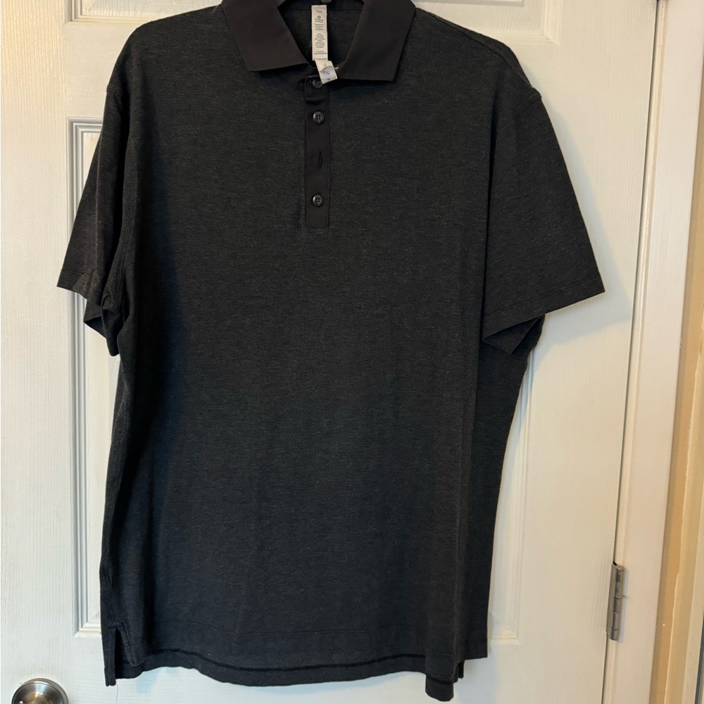 Lululemon Navy Blue polo - XXLarge.